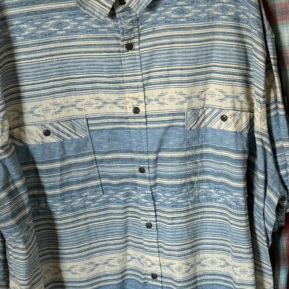 Foundry Button Down Short Sleeve Shirts 4XLT - Picture 4 of 7